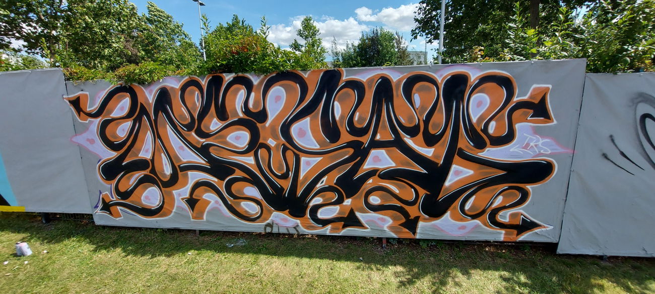 Graffiti Wall - Photo by mesag (2021)