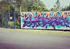 Graffiti Wall - Photo by mesag (2021)
