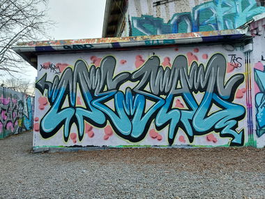 Graffiti Wall - Photo by mesag (2020)