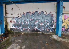 Graffiti Wall - Photo by mesag (2021)