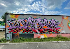 Graffiti Wall - Photo by mesag (2021)