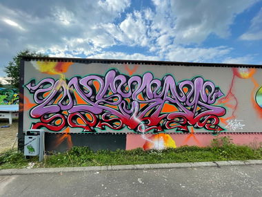 Graffiti Wall - Photo by mesag (2021)