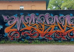 Graffiti Wall - Photo by mesag (2021)