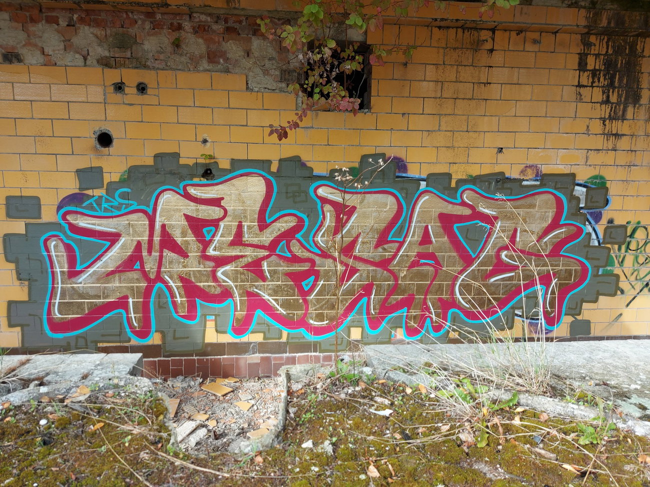 Graffiti Wall - Photo by mesag (2020)