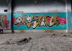 Graffiti Wall - Photo by mesag (2020)