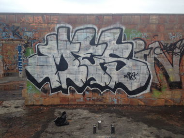 Graffiti Wall in Polska - Photo by messu (2015)