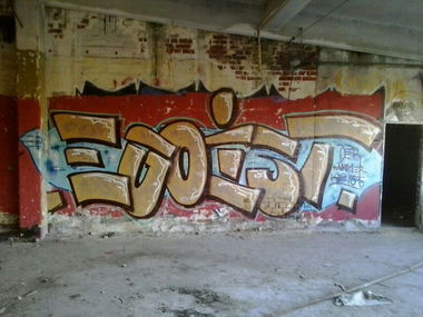 Graffiti Wall - Photo by metamorphose - leipzig, egoist, rg