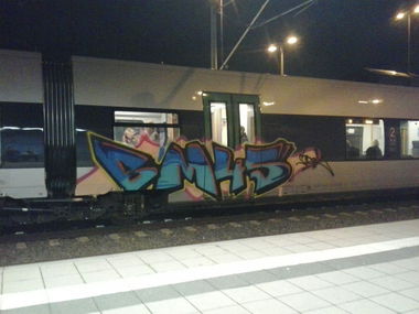 Graffiti Train - Photo by metamorphose - leipzig