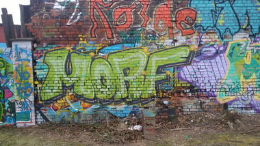 Graffiti Wall - Photo by metamorphose - morf, leipzig