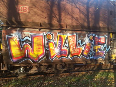 Graffiti Wall - Photo by metamorphose - leipzig, güter, willi