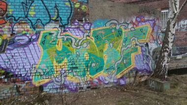 Graffiti Wall - Photo by metamorphose - morf, leipzig