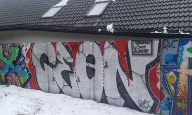 Graffiti Wall in Olsztyn - Photo by metanol