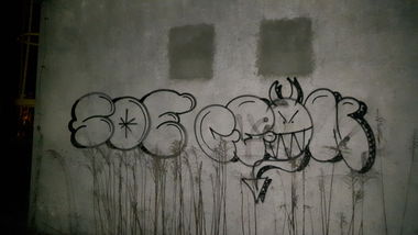 Graffiti Bombing - Photo by metanol