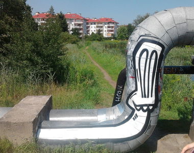 Graffiti Street Art in Olsztyn - Photo by metanol