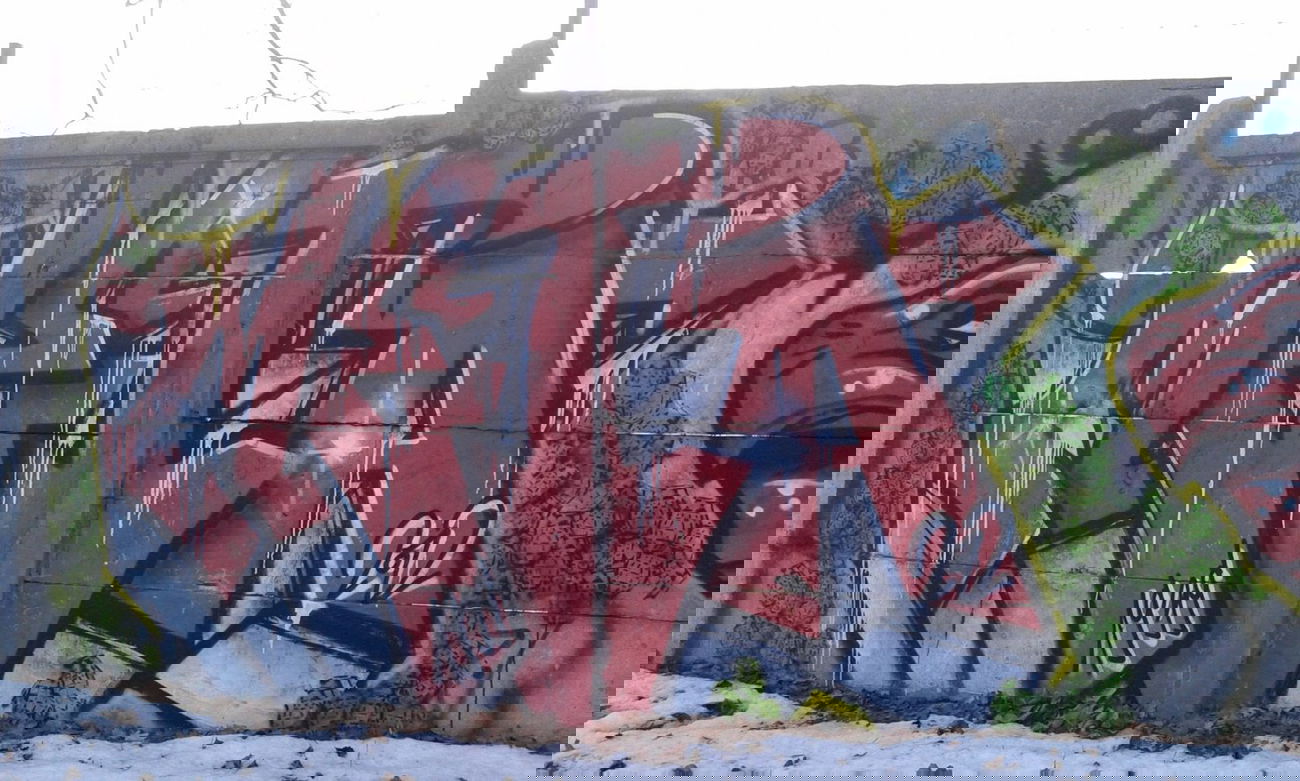 Graffiti Wall in Olsztyn - Photo by metanol