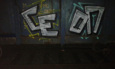 Graffiti Train - Photo by metanol