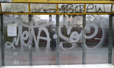 Graffiti Bombing in Olsztyn - Photo by metanol