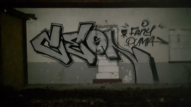 Graffiti Bombing - Photo by metanol