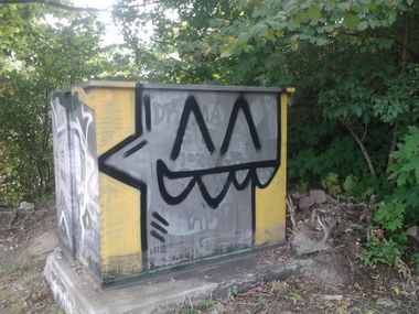 Graffiti Street Art in Olsztyn - Photo by metanol