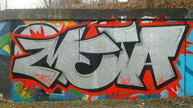 Graffiti Bombing in Olsztyn - Photo by metanol