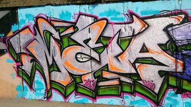 Graffiti Wall in Olsztyn - Photo by metanol