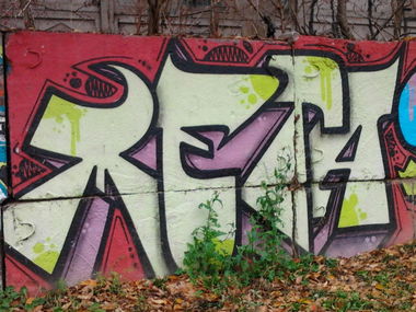 Graffiti Wall in Olsztyn - Photo by metanol