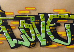 Graffiti Wall - Photo by meth - love (2015)