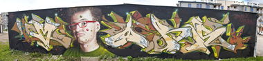 Graffiti Wall - Photo by mgrmors - mgr, mors, sime