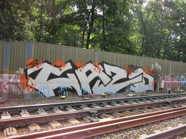 Graffiti Wall - Photo by miami - Cazo, DBL, Frankfurt