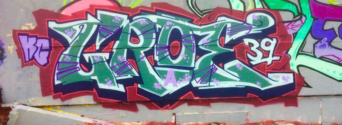 Graffiti Wall - Photo by mick39 - groe, mick, kc (2017)