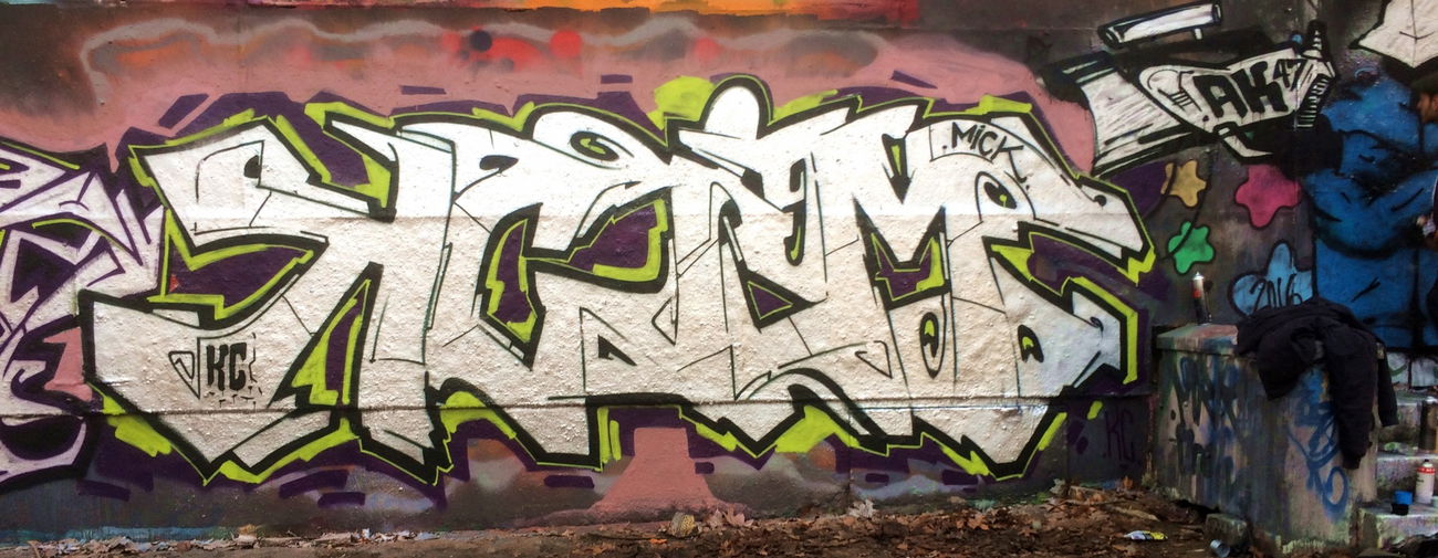 Graffiti Wall - Photo by mick39 - kcim, mick, kc (2016)