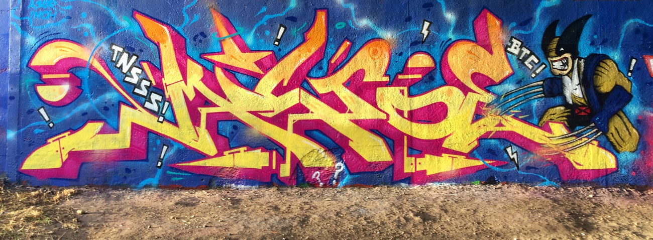 Graffiti Wall - Photo by micro79