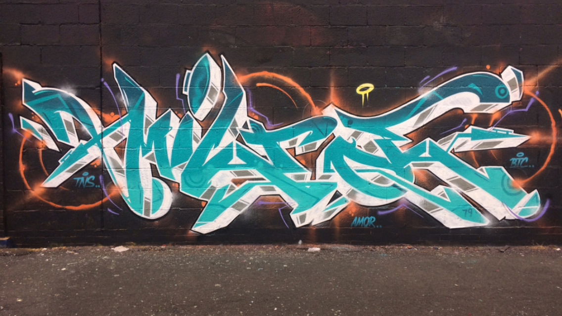 Graffiti Wall - Photo by micro79