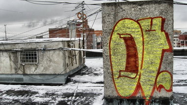 Graffiti Bombing in Tyumen - Photo by microu - ou