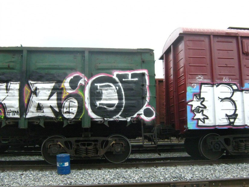 Graffiti Train - Photo by microu - ou (2013)