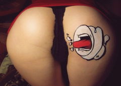 Graffiti Artwork - Photo by microu - body, sexy, ass (2014)