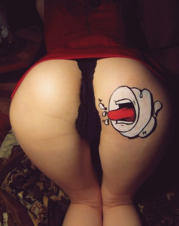 Graffiti Artwork - Photo by microu - body, sexy, ass (2014)