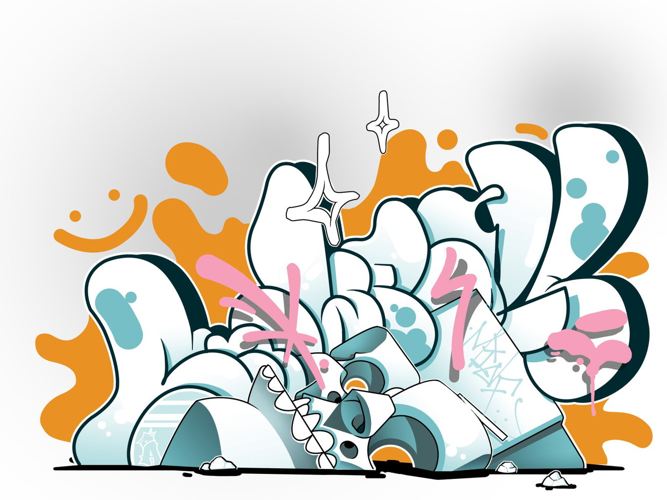 Graffiti Wall - Photo by mide