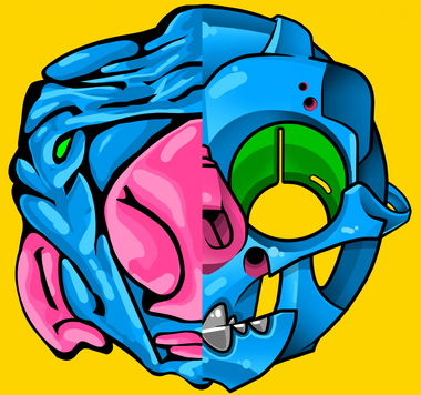 Graffiti Artwork in Бишкек - Photo by mide - ogmide (2020)