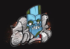 Graffiti Artwork - Photo by mide - mide, ogmide, kyrgyzgraffiti