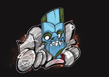 Graffiti Artwork - Photo by mide - mide, ogmide, kyrgyzgraffiti