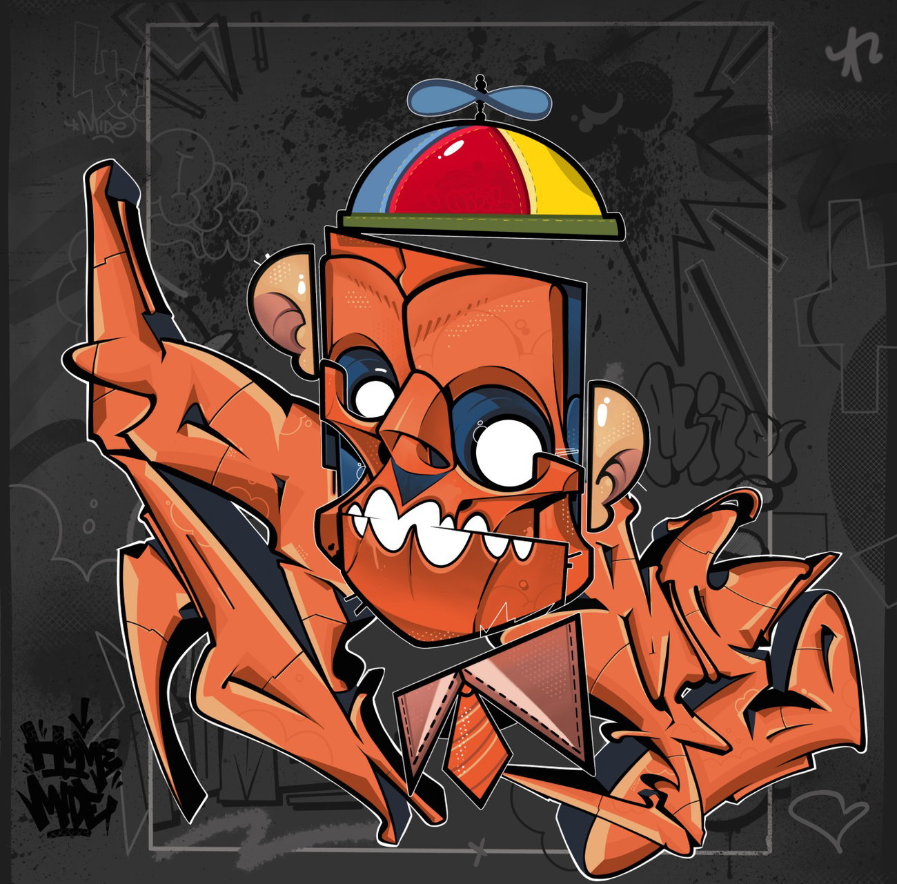 Graffiti Artwork - Photo by mide - mide, ogmide, kyrgyzgraffiti