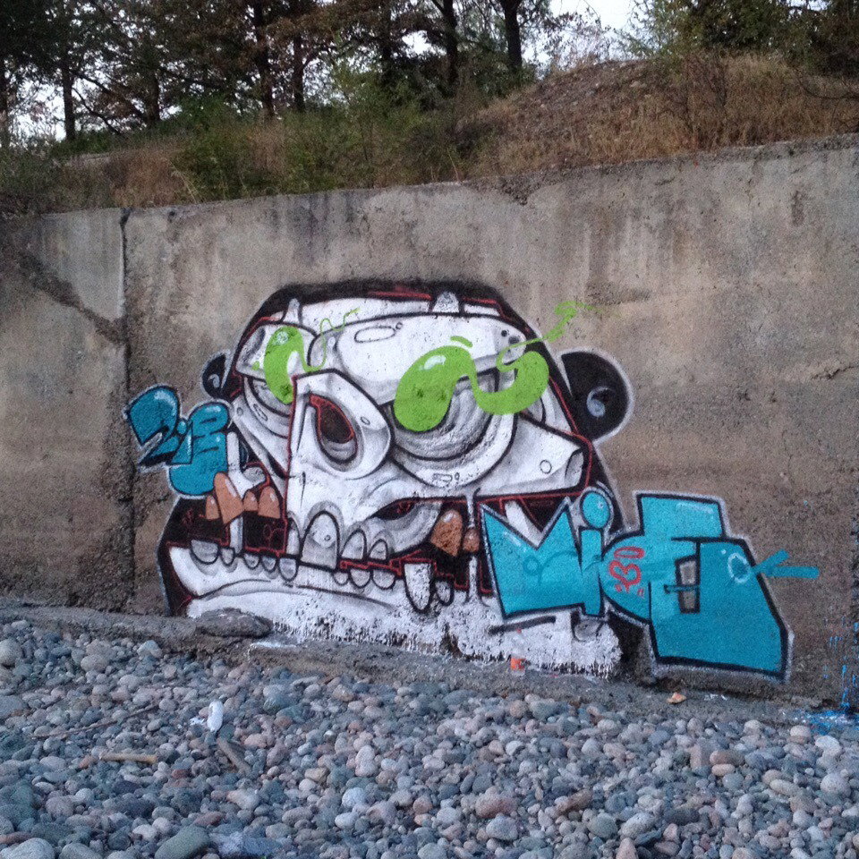 Graffiti Wall - Photo by mide