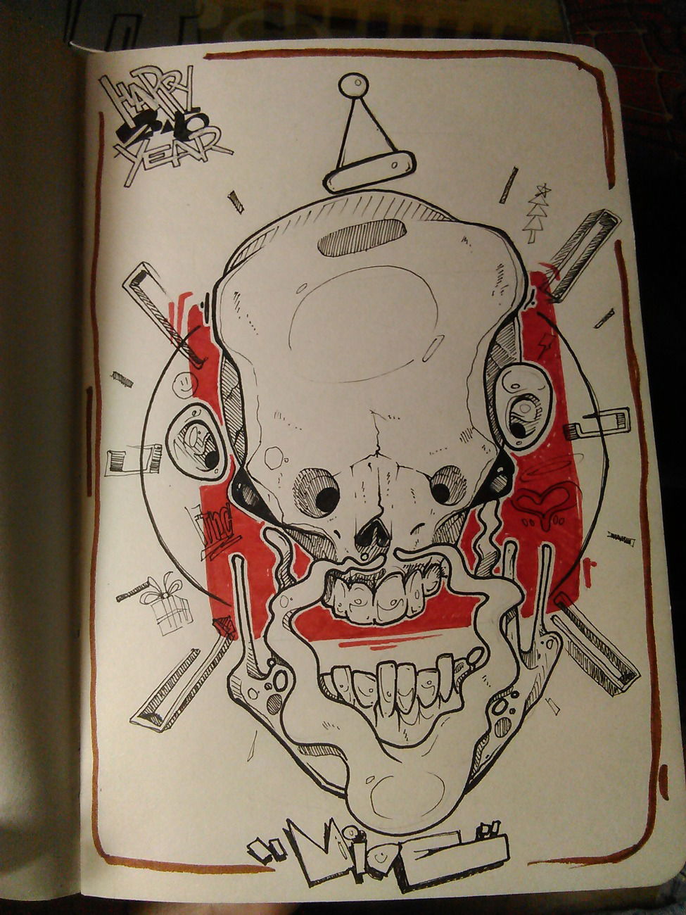 Graffiti Sketch - Photo by mide