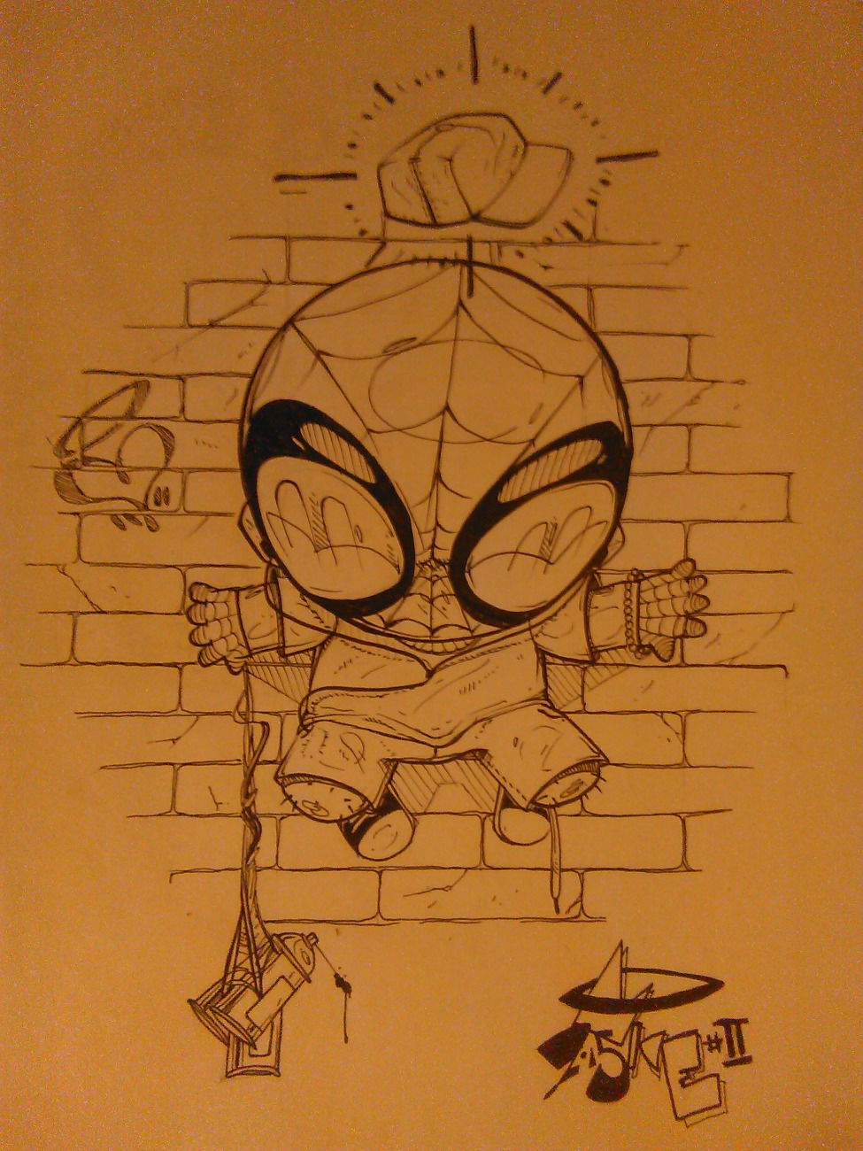 Graffiti Sketch - Photo by mide