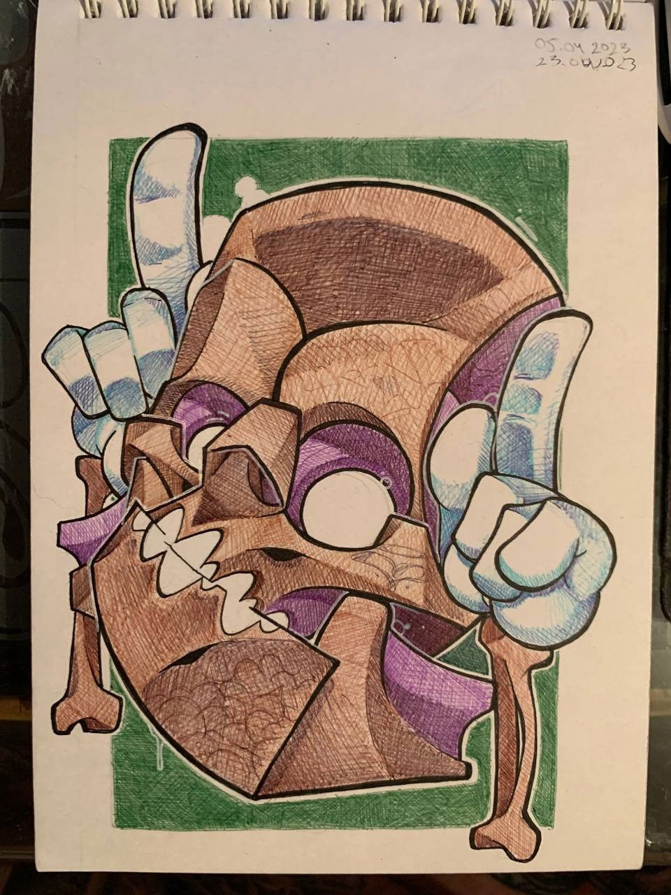 Graffiti Sketch - Photo by mide