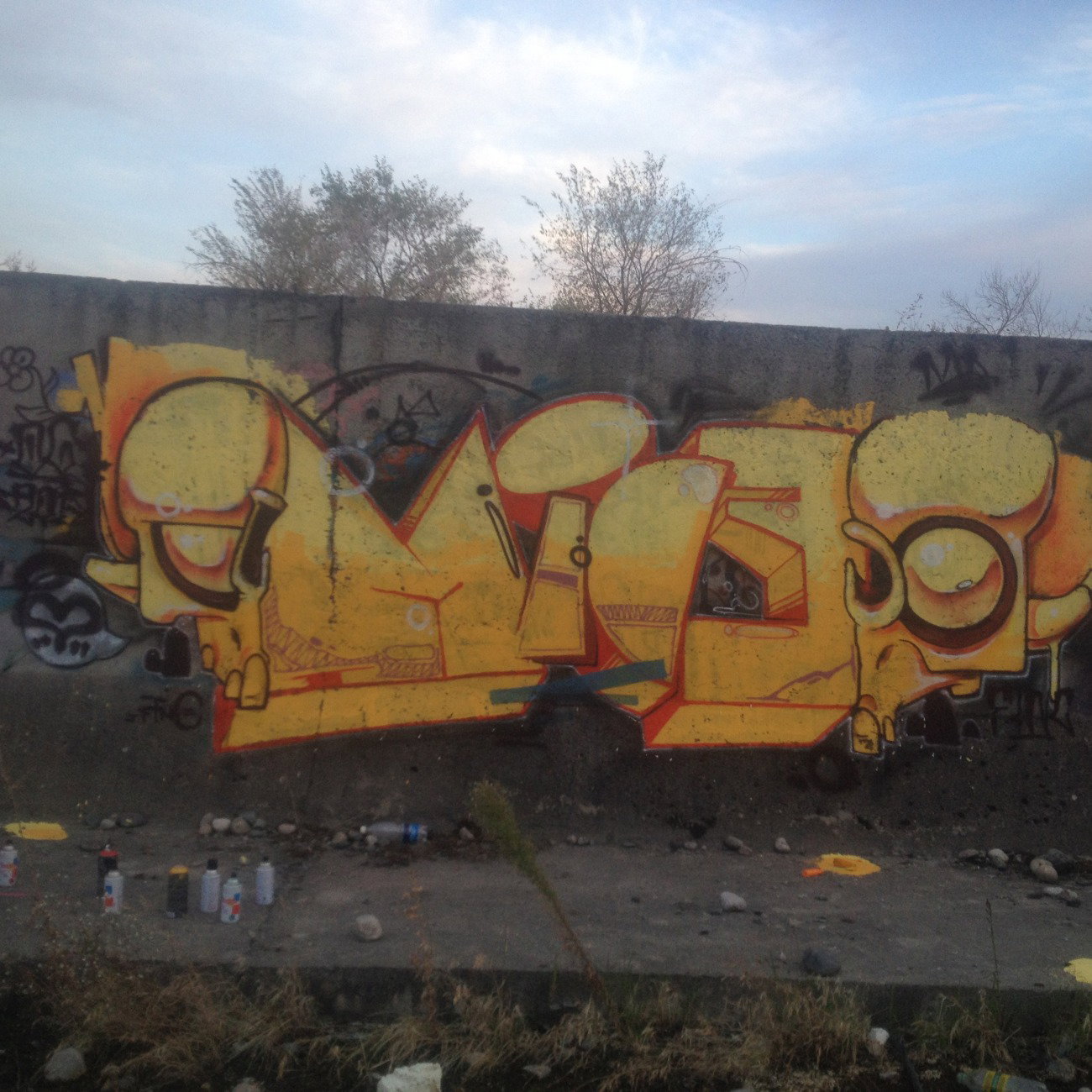 Graffiti Wall - Photo by mide (2017)