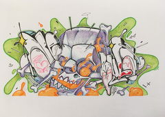 Graffiti Sketch - Photo by mide - ogmide