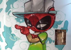 Graffiti Wall - Photo by mide (2018)