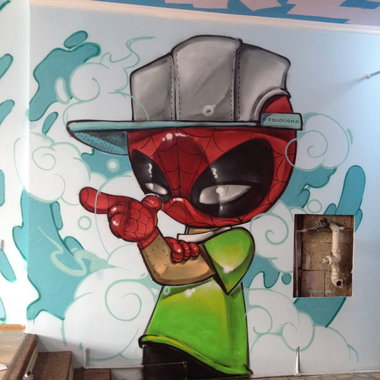 Graffiti Wall - Photo by mide (2018)